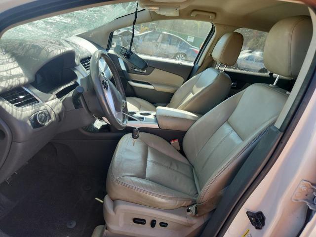2FMDK3JC6DBB34792 - 2013 FORD EDGE SEL WHITE photo 7