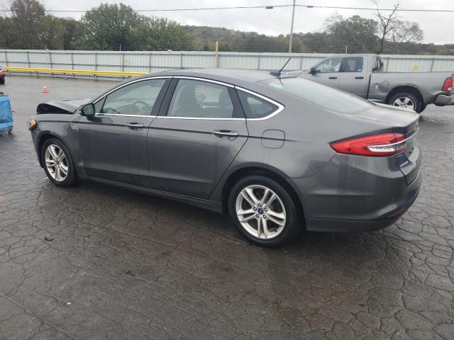 3FA6P0HD4JR252421 - 2018 FORD FUSION SE Grau Foto 2