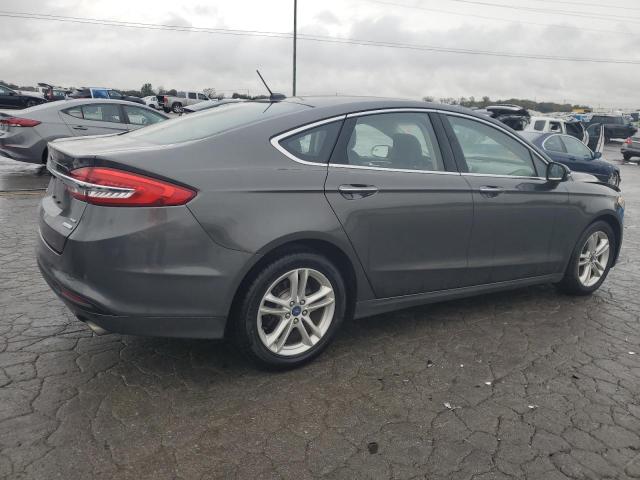 3FA6P0HD4JR252421 - 2018 FORD FUSION SE Grau Foto 3