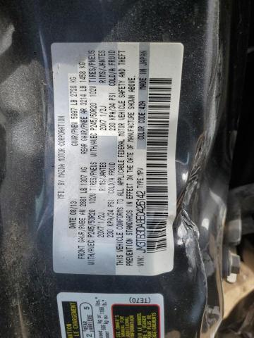 JM3TB3DA8E0426142 - 2014 MAZDA CX-9 GRAND TOURING GRAY photo 13