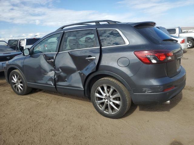 JM3TB3DA8E0426142 - 2014 MAZDA CX-9 GRAND TOURING GRAY photo 2