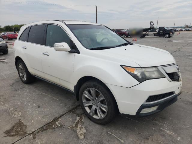 2HNYD2H58BH538764 - 2011 ACURA MDX ADVANCE WHITE photo 4