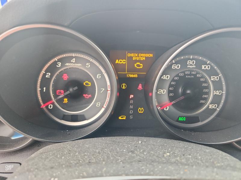 2HNYD2H58BH538764 - 2011 ACURA MDX ADVANCE WHITE photo 9