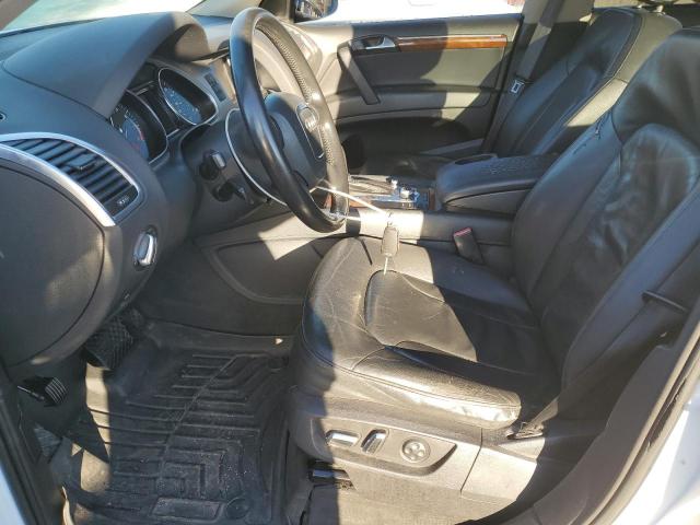 WA1LYAFE6AD002192 - 2010 AUDI Q7 PREMIUM PLUS Biały zdjęcie 7