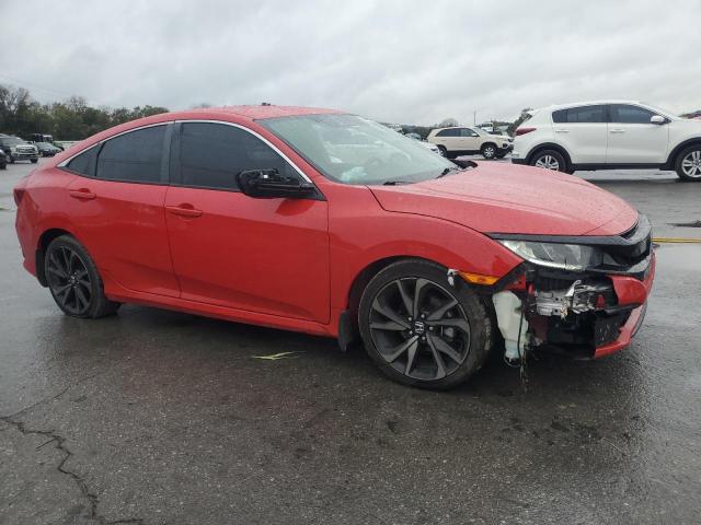2HGFC2F81MH513304 - 2021 HONDA CIVIC SPORT RED photo 4
