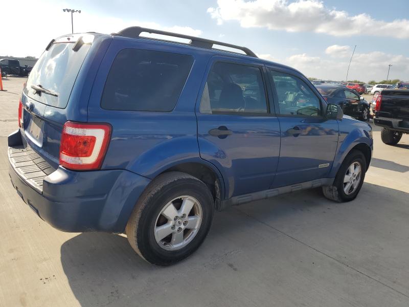 1FMCU02ZX8KA78102 - 2008 FORD ESCAPE XLS Mavi foto 3