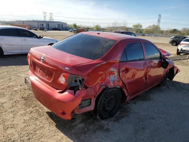 1NXBU4EE6AZ226638 - 2010 TOYOTA COROLLA BASE Բորդո լուսանկար 3