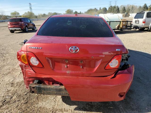 1NXBU4EE6AZ226638 - 2010 TOYOTA COROLLA BASE Բորդո լուսանկար 6