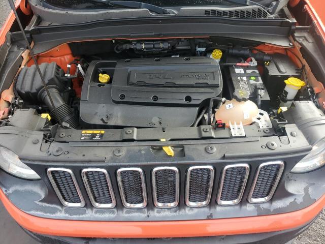 ZACCJAAH0HPF42547 - 2017 JEEP RENEGADE SPORT Նարնջագույն լուսանկար 11