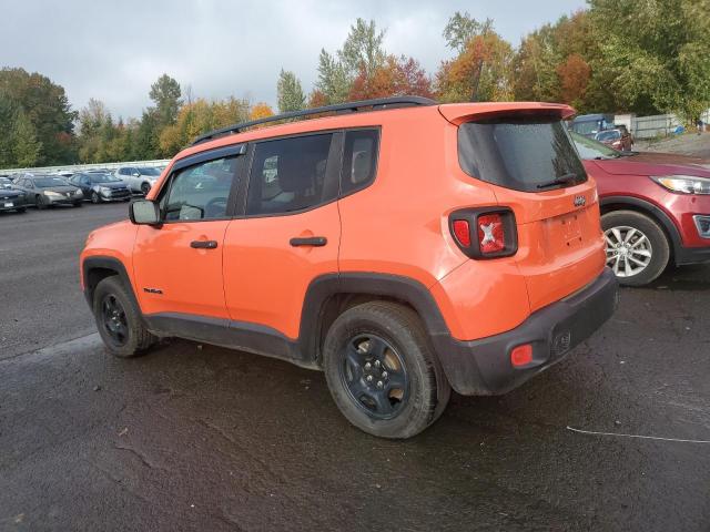ZACCJAAH0HPF42547 - 2017 JEEP RENEGADE SPORT Նարնջագույն լուսանկար 2