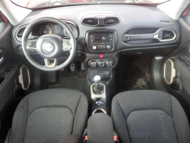 ZACCJAAH0HPF42547 - 2017 JEEP RENEGADE SPORT Նարնջագույն լուսանկար 8