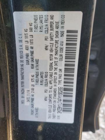 3MZBM1U74FM166289 - 2015 MAZDA 3 SPORT BLACK photo 12