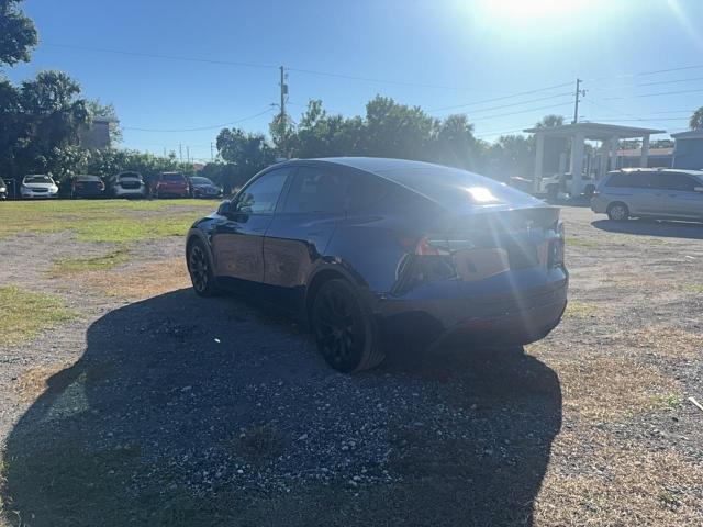 5YJYGDEE7MF069141 - 2021 TESLA MODEL Y Կապույտ լուսանկար 3