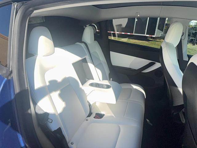 5YJYGDEE7MF069141 - 2021 TESLA MODEL Y Կապույտ լուսանկար 6
