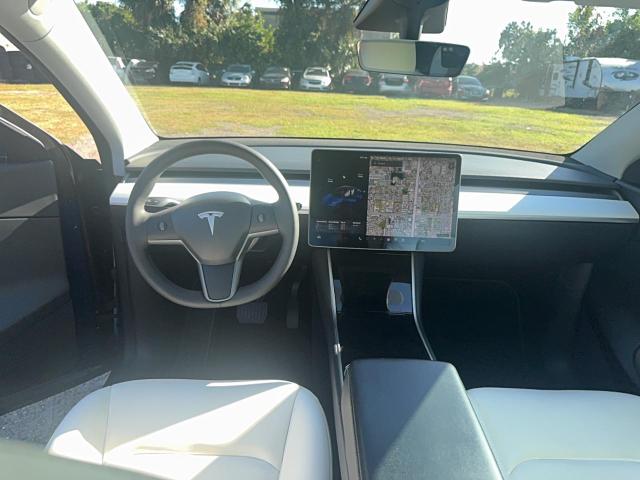 5YJYGDEE7MF069141 - 2021 TESLA MODEL Y Կապույտ լուսանկար 9