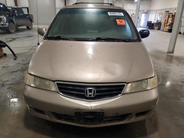 5FNRL18874B138236 - 2004 HONDA ODYSSEY EX GOLD photo 5