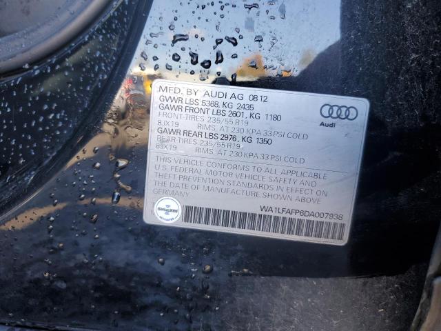 WA1LFAFP6DA007938 - 2013 AUDI Q5 PREMIUM PLUS Qara foto 10