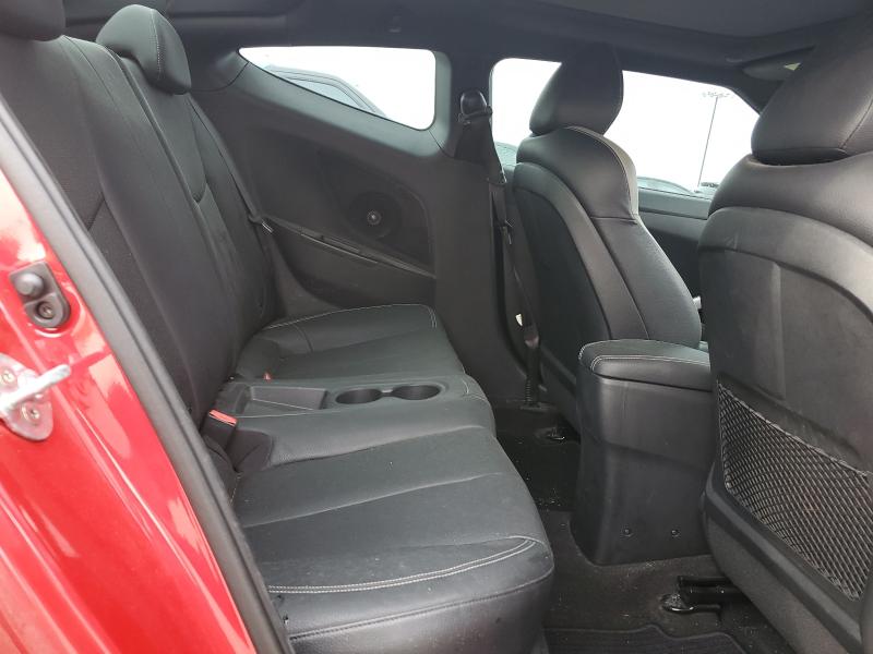 KMHTC6AE9GU293638 - 2016 HYUNDAI VELOSTER TURBO წითელი ფოტო 10