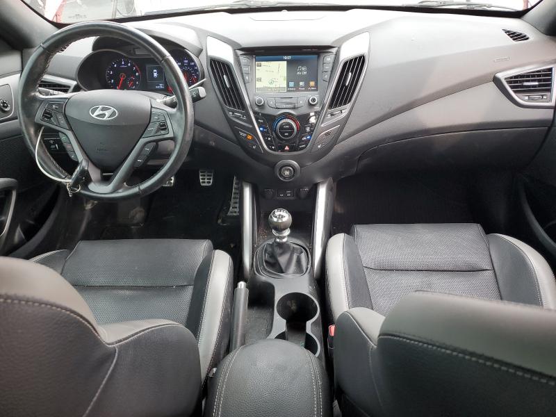 KMHTC6AE9GU293638 - 2016 HYUNDAI VELOSTER TURBO წითელი ფოტო 8