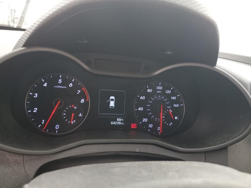 KMHTC6AE9GU293638 - 2016 HYUNDAI VELOSTER TURBO წითელი ფოტო 9