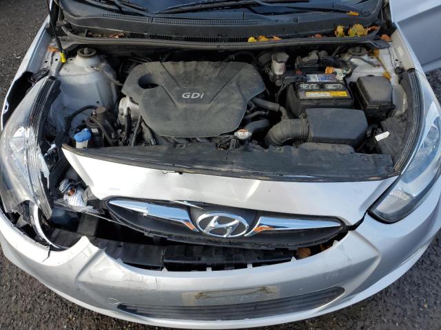KMHCU5AE7DU088046 - 2013 HYUNDAI ACCENT GLS 银色 照片 11
