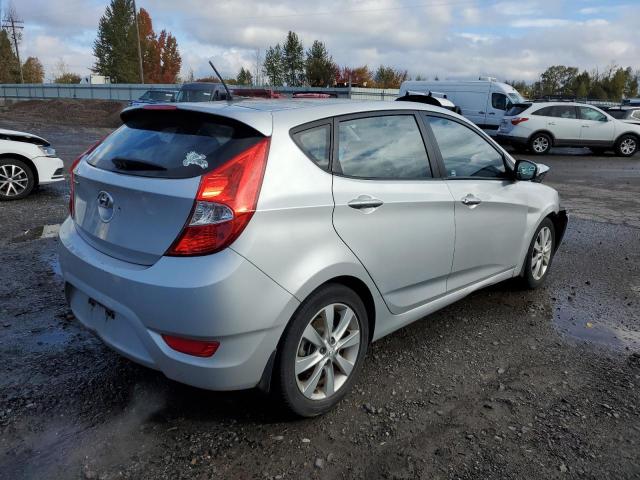 KMHCU5AE7DU088046 - 2013 HYUNDAI ACCENT GLS 银色 照片 3