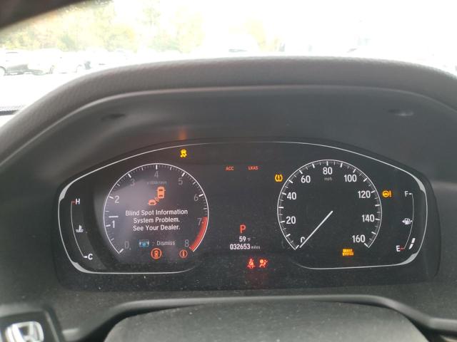 1HGCV2F92LA001814 - 2020 HONDA ACCORD TOURING 银色 照片 9