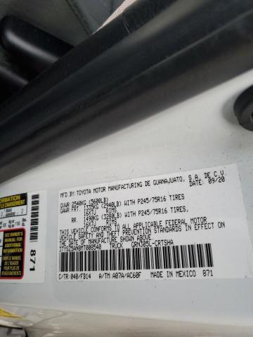 3TYSZ5AN8MT008540 - 2021 TOYOTA TACOMA ACCESS CAB Blanc photo 13