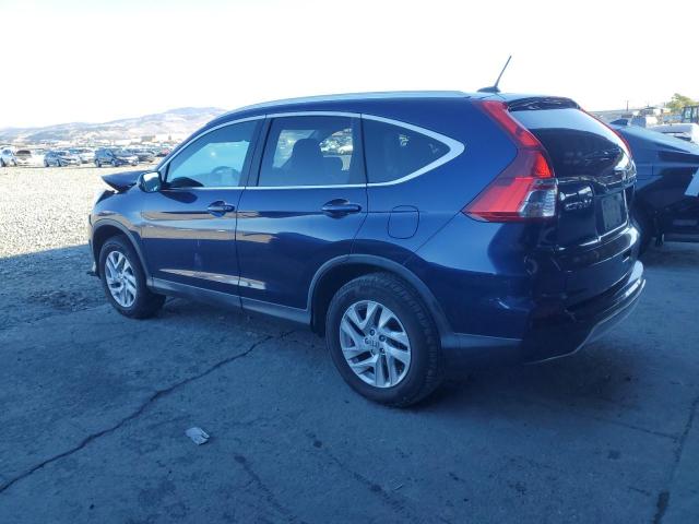 2HKRM4H70FH672690 - 2015 HONDA CR-V EXL ლურჯი ფოტო 2