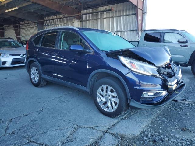 2HKRM4H70FH672690 - 2015 HONDA CR-V EXL ლურჯი ფოტო 4