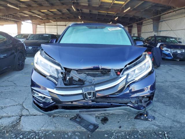 2HKRM4H70FH672690 - 2015 HONDA CR-V EXL ლურჯი ფოტო 5