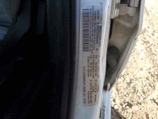 ZFBCFABH4EZ028426 - 2014 FIAT 500L EASY WHITE photo 12