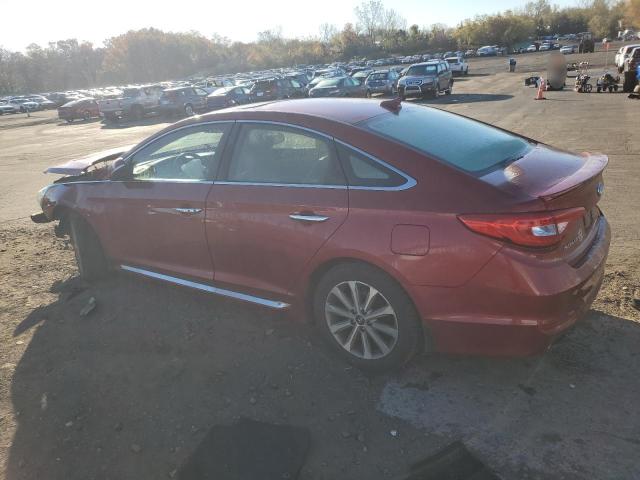 5NPE34AF1GH426848 - 2016 HYUNDAI SONATA SPORT RED photo 2