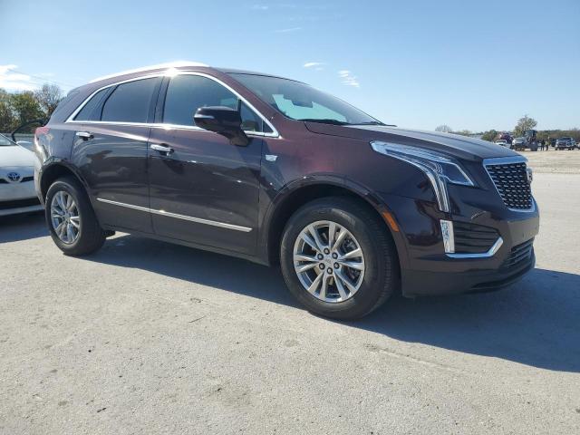 1GYKNAR45MZ194753 - 2021 CADILLAC XT5 LUXURY BURGUNDY photo 4