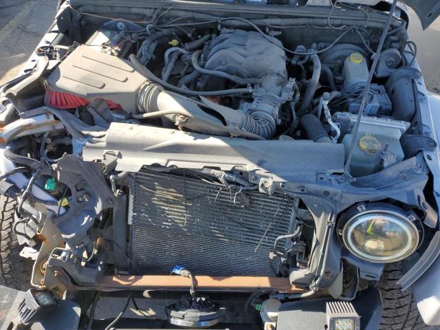 1C4BJWEG8DL601241 - 2013 JEEP WRANGLER U SAHARA SILVER photo 12