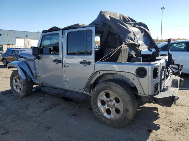 1C4BJWEG8DL601241 - 2013 JEEP WRANGLER U SAHARA SILVER photo 2