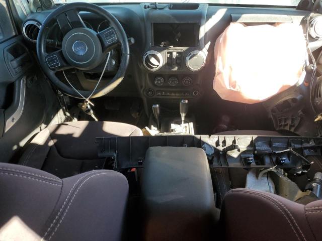 1C4BJWEG8DL601241 - 2013 JEEP WRANGLER U SAHARA SILVER photo 8