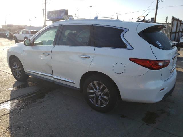 5N1AL0MM6EC504157 - 2014 INFINITI QX60 თეთრი ფოტო 2