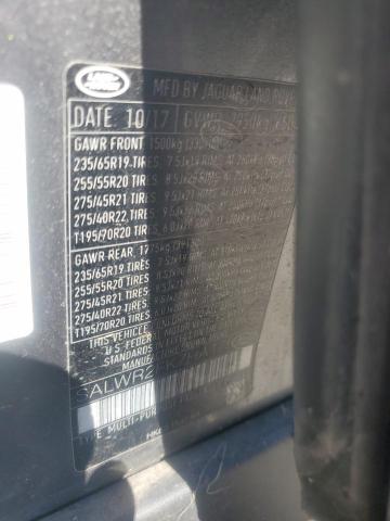 SALWR2FK7HA175929 - 2017 LAND ROVER RANGE ROVE HSE CHARCOAL photo 12