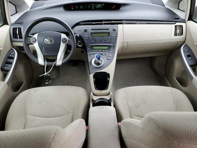 JTDKN3DUXB0285303 - 2011 TOYOTA PRIUS WHITE photo 8