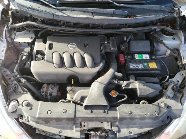 3N1BC1AP9AL451033 - 2010 NISSAN VERSA S SILVER photo 11