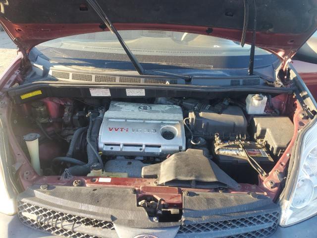 5TDZA23C45S340830 - 2005 TOYOTA SIENNA CE 红色 照片 12