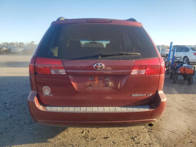 5TDZA23C45S340830 - 2005 TOYOTA SIENNA CE 红色 照片 6
