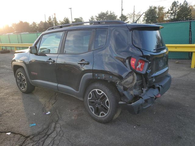 ZACCJBCB3HPE79460 - 2017 JEEP RENEGADE TRAILHAWK BLACK photo 2