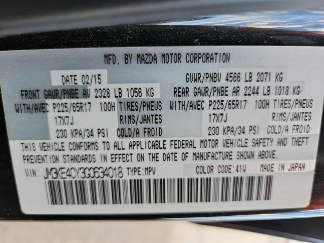 JM3KE4CY3G0634018 - 2016 MAZDA CX-5 TOURING BLACK photo 13