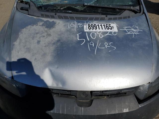 2HGFG12616H510828 - 2006 HONDA CIVIC LX SILVER photo 11