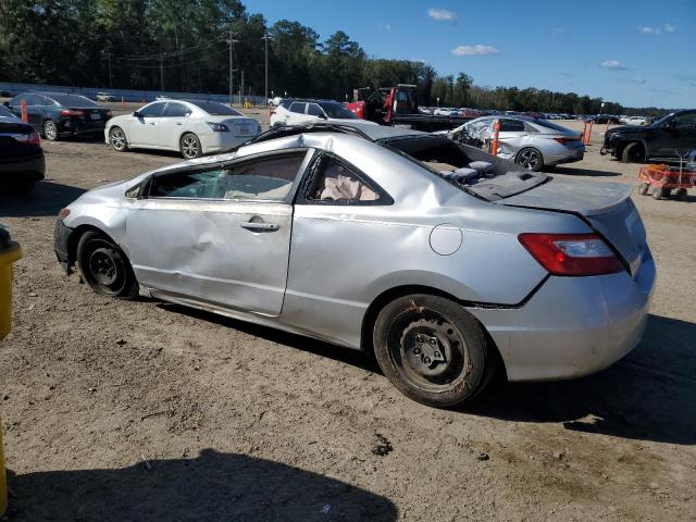 2HGFG12616H510828 - 2006 HONDA CIVIC LX SILVER photo 2