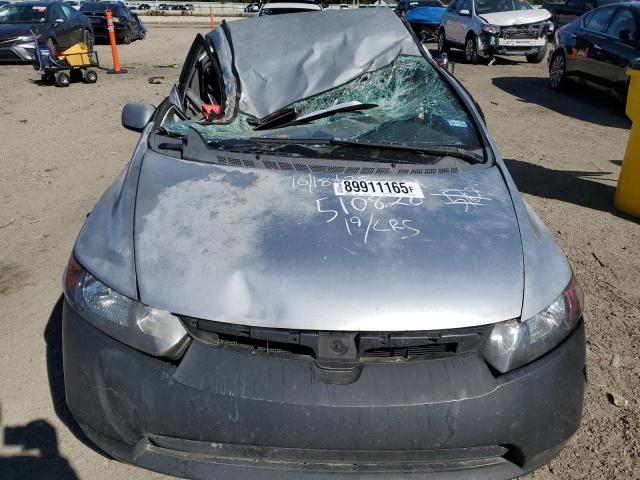 2HGFG12616H510828 - 2006 HONDA CIVIC LX SILVER photo 5