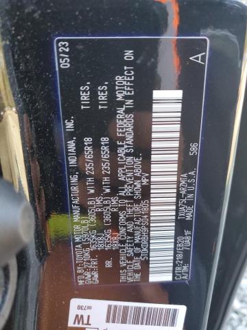 5TDKDRBH9PS041805 - 2023 TOYOTA HIGHLANDER L Սև լուսանկար 13