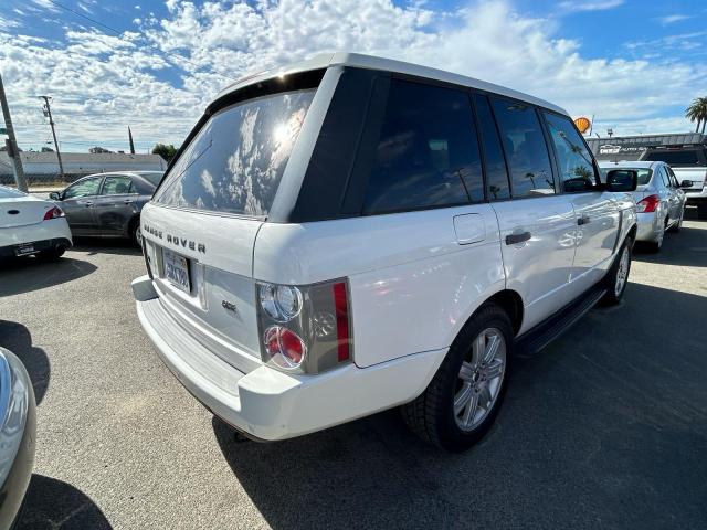 SALME15436A222094 - 2006 LAND ROVER RANGE ROVE HSE WHITE photo 4